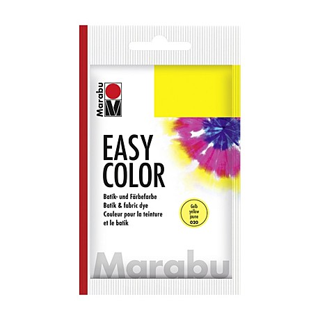 Marabu Краски для окрашивания ткани вручную Easy Color, 25г, желтый