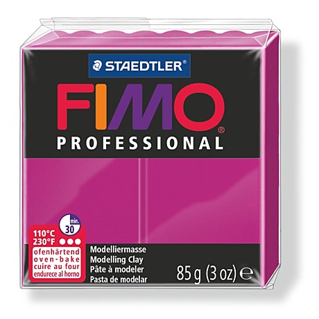 STAEDTLER FIMO professional полимерная глина, запекаемая в печке, уп. 85 гр. цвет: чисто-пурпурный