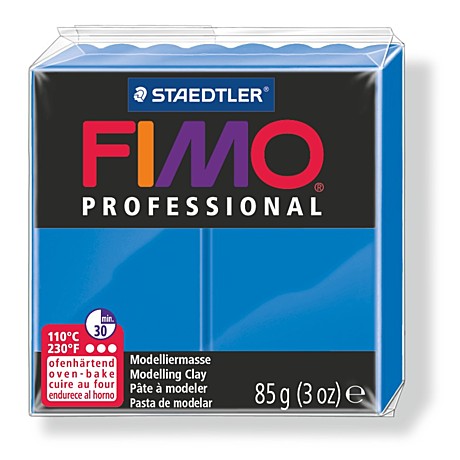 STAEDTLER FIMO professional полимерная глина, запекаемая в печке, уп. 85 гр. цвет: чисто-синий