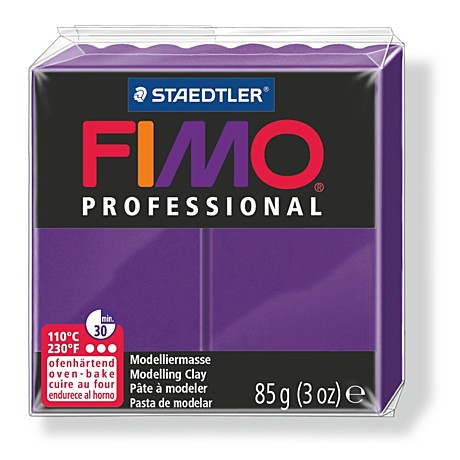 STAEDTLER FIMO professional полимерная глина, запекаемая в печке, уп. 85 гр. цвет: лиловый