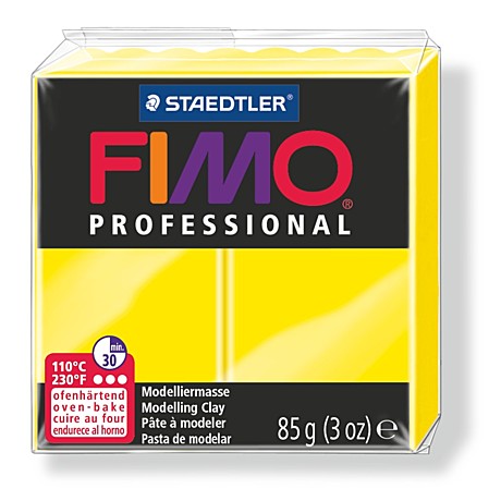 STAEDTLER FIMO professional полимерная глина, запекаемая в печке, уп. 85 гр. цвет: желтый